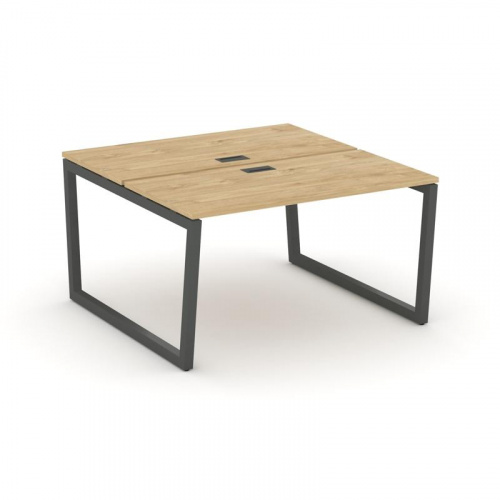 Style Project Рабочая станция 2-х сторон. SN-5T2.DRS-021 Акация Лорка/Металл Антрацит/Заглушка Пласт фото 22