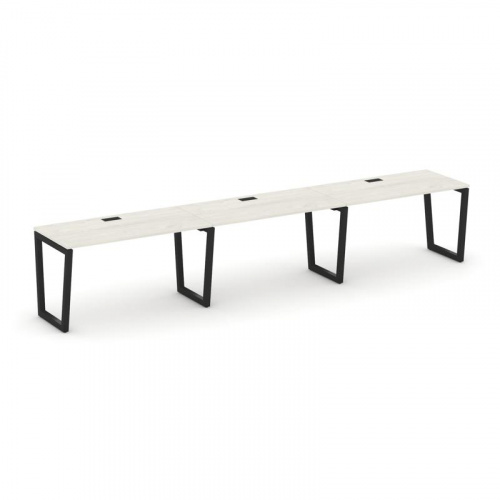 Style Project Рабочая станция 1 сторон. SN-5T2.ORS-043 Акация Лорка/Металл Антрацит/Заглушка Пластик фото 8