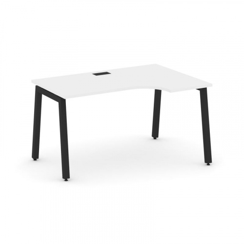 Style Project Стол рабочий эргоном. SN-5A.SPA-002(R) Дуб Табак/Металл Антрацит 1580*600/980*750 фото 12