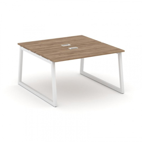 Style Project Рабочая станция 2-х сторон. SN-5T1.DRS-001 Акация Лорка/Металл Антрацит/Заглушка Пласт фото 10