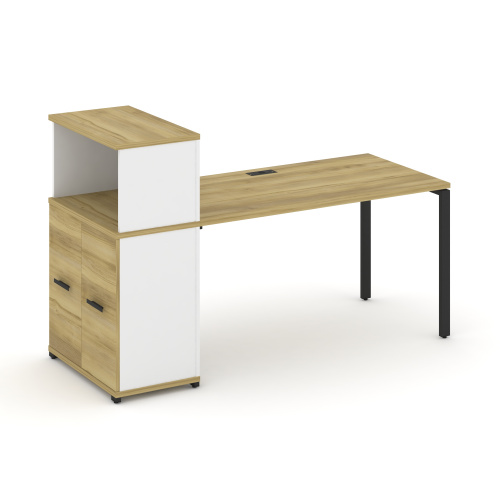 Стол офисный с опорным распашным шкафом Concept CN.SP-227 фото 6 Стол офисный с опорным распашным шкафом Concept CN.SP-227 фото 6