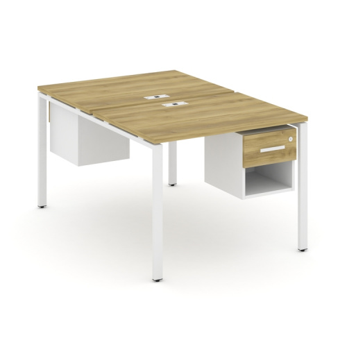 Бенч-система на 2 места с подвесными тумбами Concept CN.DRS-117 фото 11 Бенч-система на 2 места с подвесными тумбами Concept CN.DRS-117 фото 11