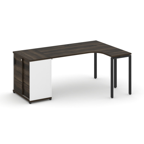 Стол эргономичный с опорным шкафом-купе Concept CN.SA-217(R) Стол эргономичный с опорным шкафом-купе Concept CN.SA-217(R)