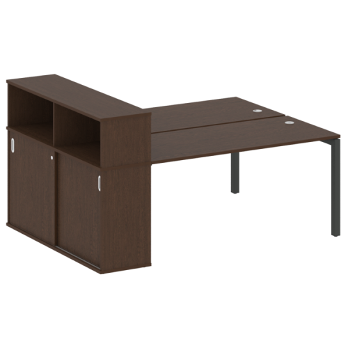 Бенч-система с шкафом-купе на П-обр. м/к Metal System Quattro 50БП.РС-СШК-2.4 фото 12 Бенч-система с шкафом-купе на П-обр. м/к Metal System Quattro 50БП.РС-СШК-2.4 фото 12