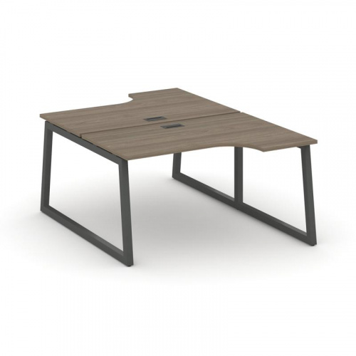 Style Project Рабочая станция эргоном. SN-5T1.DRPA-022 Акация Лорка/Металл Антрацит/Заглушка Пластик фото 25