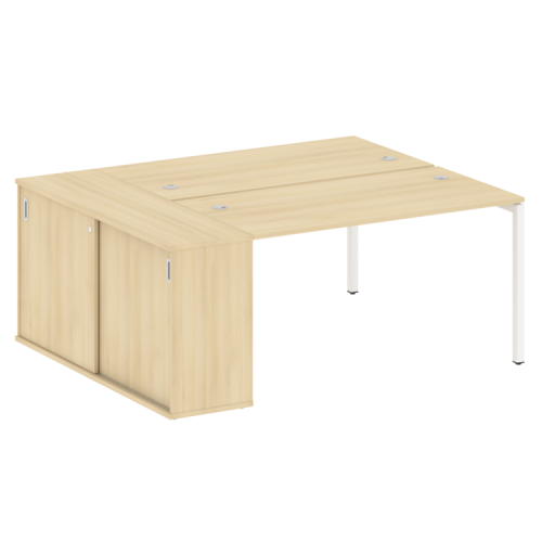 Бенч-система с шкафом-купе на П-обр. м/к Metal System Quattro 40БП.РС-СШК-1.3 фото 9 Бенч-система с шкафом-купе на П-обр. м/к Metal System Quattro 40БП.РС-СШК-1.3 фото 9