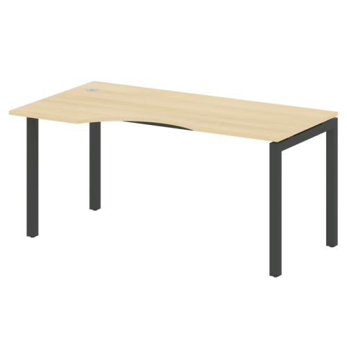 Стол криволинейный левый на П-обр. м/к Metal System Quattro 50БП.СА-1 (L) фото 15 Стол криволинейный левый на П-обр. м/к Metal System Quattro 50БП.СА-1 (L) фото 15