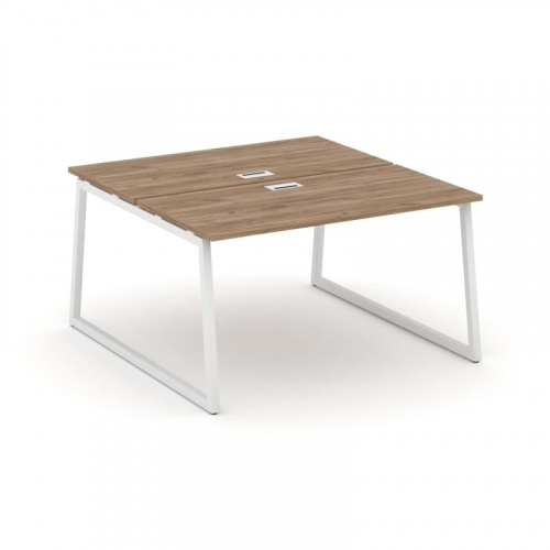 Style Project Рабочая станция 2-х сторон. SN-4T1.DRS-013 Акация Лорка/Металл Антрацит/Заглушка Пласт фото 16