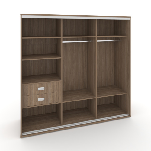 Корпус 3-х секционного шкафа низкого L=2219мм Maris SH.K3-5.2 K6 фото 2