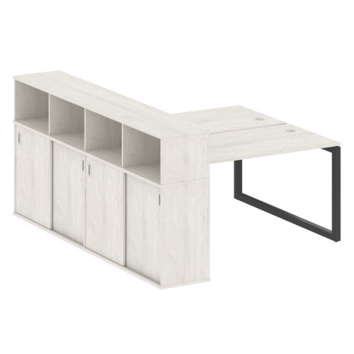 Бенч-система с шкафом-купе на О-обр. м/к Metal System Quattro 50БО.РС-СШК-4.3 фото 4 Бенч-система с шкафом-купе на О-обр. м/к Metal System Quattro 50БО.РС-СШК-4.3 фото 4