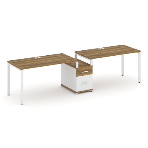 Бенч-система на 2 места с 1 опорной тумбой Concept CN.ORS-307 фото 10