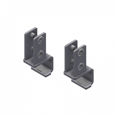 Комплект кронштейнов для крепления торцевого экрана KS-01