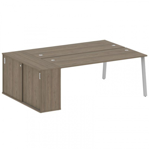 Бенч-система с шкафом-купе на А-обр. м/к Metal System БА.РС-СШК-1.5 фото 10