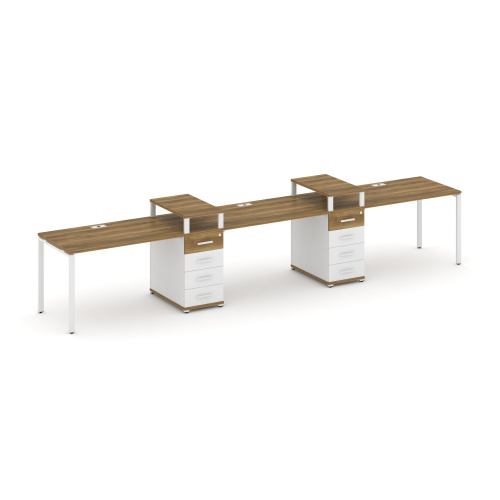 Бенч-система на 3 места с 2 опорными тумбами Concept CN.ORS-450 фото 8 Бенч-система на 3 места с 2 опорными тумбами Concept CN.ORS-450 фото 8