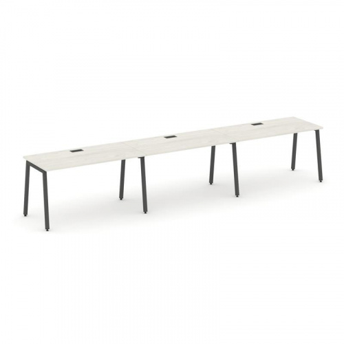 Style Project Рабочая станция 1 сторон. SN-4A.ORS-044 Дуб Наварра/Металл Антрацит 4740*700*750 фото 28