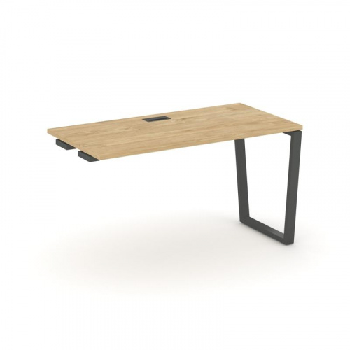 Style Project Стол-приставка к опор. элем. SN-6T2.OPRS-002 Акация Лорка/Металл Антрацит/Заглушка Пла фото 22