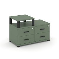 Тумба приставная с 4 ящиками Concept CN.TSP-002 B