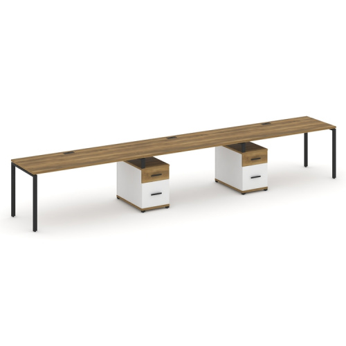 Бенч-система на 3 места с 2 опорными тумбами Concept CN.ORS-340 фото 7 Бенч-система на 3 места с 2 опорными тумбами Concept CN.ORS-340 фото 7