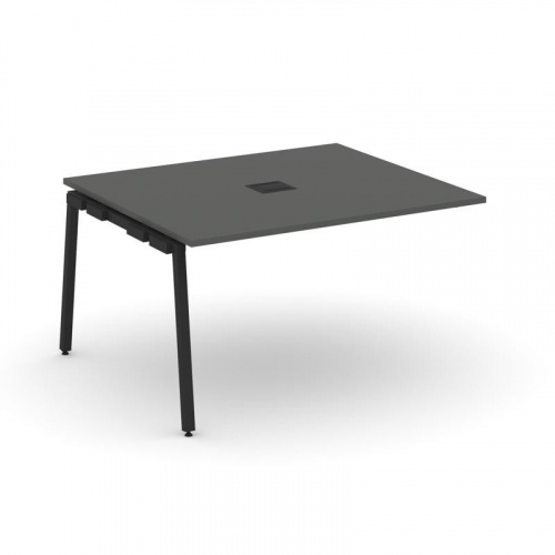 Style Project Проходной наб. элем. перег. стола SN-4A.NSPRG-033 Дуб Табак/Металл Белый 1380*1180*750 фото 6