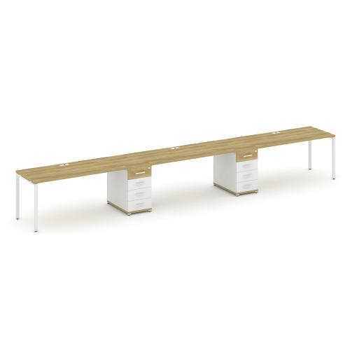 Бенч-система на 3 места с 2 опорными тумбами Concept CN.ORS-436 фото 11