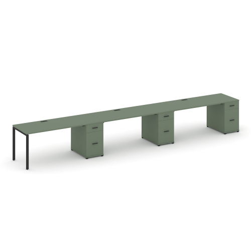 Бенч-система на 3 места с 3 опорными тумбами Concept CN.ORS-447 Бенч-система на 3 места с 3 опорными тумбами Concept CN.ORS-447