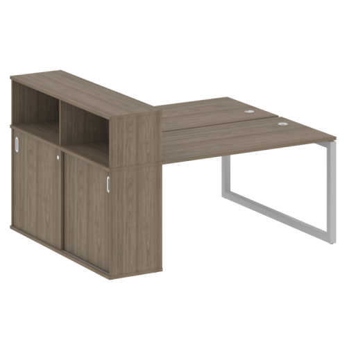 Бенч-система с шкафом-купе на О-обр. м/к Metal System Quattro 50БО.РС-СШК-2.3 фото 2 Бенч-система с шкафом-купе на О-обр. м/к Metal System Quattro 50БО.РС-СШК-2.3 фото 2