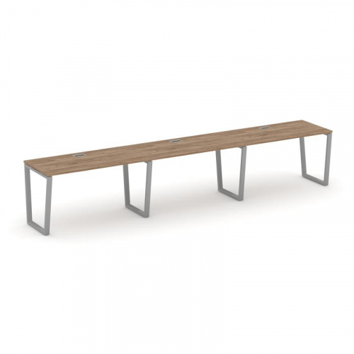 Style Project Рабочая станция 1 сторон. SN-6T2.ORS-032 Акация Лорка/Металл Антрацит/Заглушка Пластик фото 10