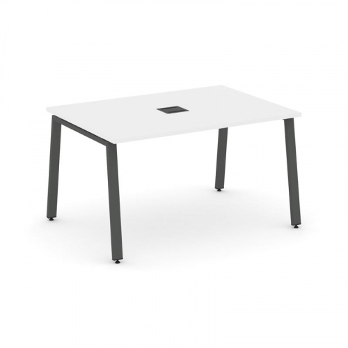 Style Project Стол переговорный SN-6A.SPRG-003 Дуб Табак/Металл Белый 1380*980*750 фото 17