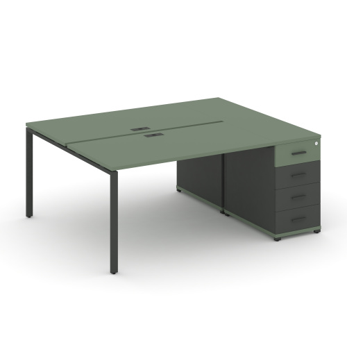 Бенч-система с 1 опорной тумбой Concept CN.DRS-403 фото 2 Бенч-система с 1 опорной тумбой Concept CN.DRS-403 фото 2