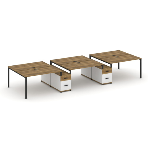 Бенч-система на 6 мест с 2 опорными тумбами Concept CN.DRS-339 фото 7 Бенч-система на 6 мест с 2 опорными тумбами Concept CN.DRS-339 фото 7