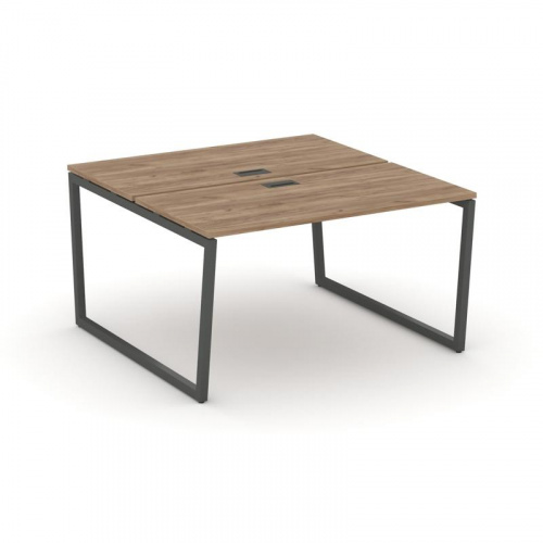 Style Project Рабочая станция 2-х сторон. SN-4T2.DRS-023 Акация Лорка/Металл Антрацит/Заглушка Пласт фото 23