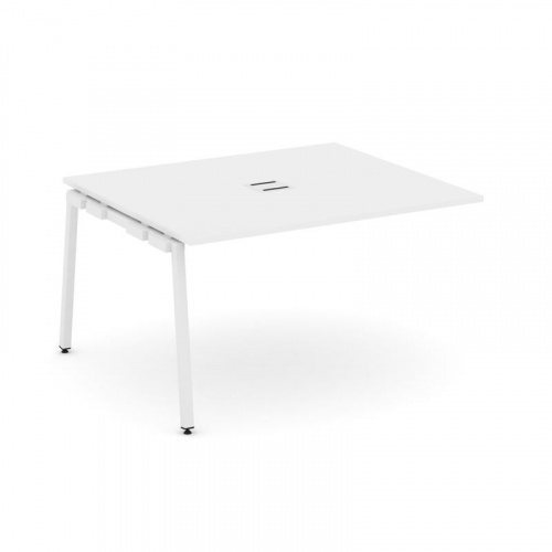 Style Project Проходной наб. элем. перег. стола SN-4A.NSPRG-033 Дуб Табак/Металл Белый 1380*1180*750 фото 27