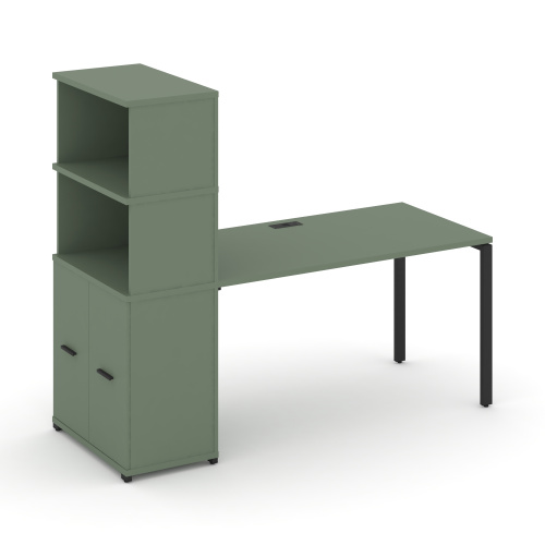 Стол офисный с опорным распашным шкафом Concept CN.SP-229 Стол офисный с опорным распашным шкафом Concept CN.SP-229