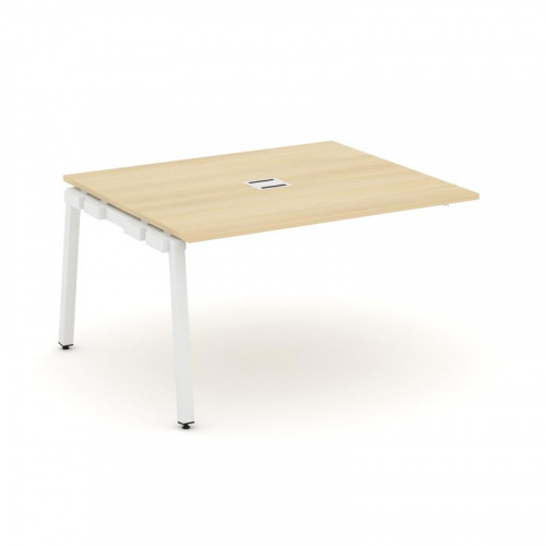 Style Project Проходной наб. элем. перег. стола SN-5A.NSPRG-033 Дуб Табак/Металл Белый 1380*1180*750 фото 26