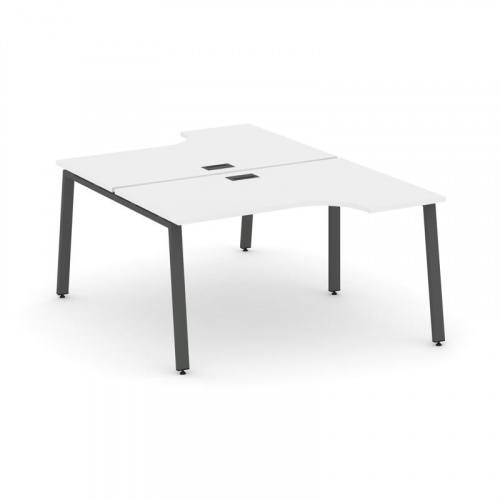 Style Project Рабочая станция эргоном. SN-6A.DRPA-011 Дуб Наварра/Металл Антрацит 1380*1432/1992*750 фото 26