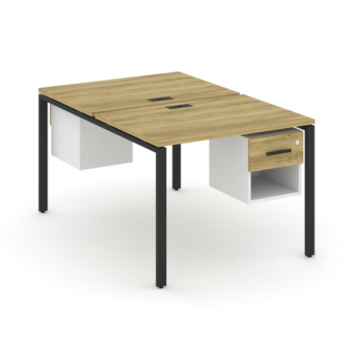 Бенч-система на 2 места с подвесными тумбами Concept CN.DRS-117 фото 6 Бенч-система на 2 места с подвесными тумбами Concept CN.DRS-117 фото 6