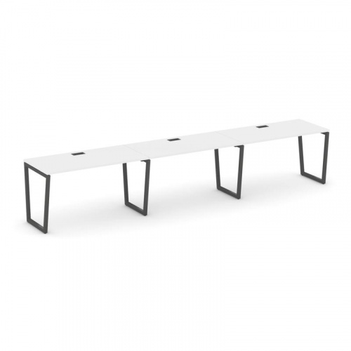 Style Project Рабочая станция 1 сторон. SN-4T2.ORS-032 Акация Лорка/Металл Антрацит/Заглушка Пластик фото 26