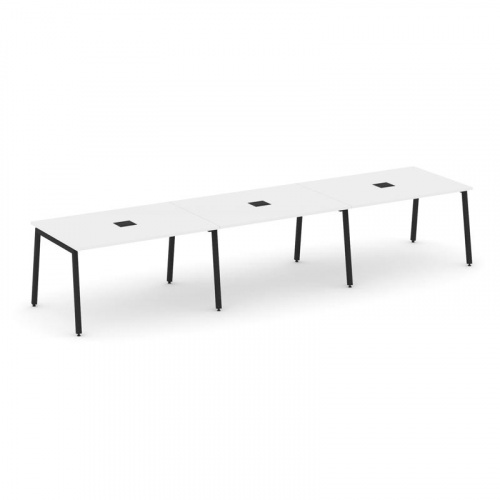 Style Project Стол переговорный SN-4A.SPRG-022 Дуб Наварра/Металл Антрацит 3540*980*750 фото 4