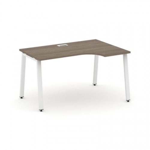 Style Project Стол рабочий эргоном. SN-6A.SPA-022(R) Антрацит/Металл Белый 1580*800/980*750 фото 23 Style Project Стол рабочий эргоном. SN-6A.SPA-022(R) Антрацит/Металл Белый 1580*800/980*750 фото 23