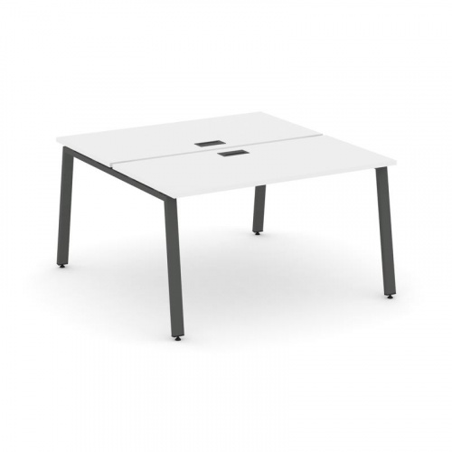 Style Project Рабочая станция 2-х сторон. SN-6A.DRS-003 Белый/Металл Антрацит 1380*1232*750 фото 28