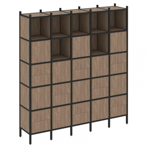 Стеллаж офисный прямой Loft VR.L-10 фото 10 Стеллаж офисный прямой Loft VR.L-10 фото 10