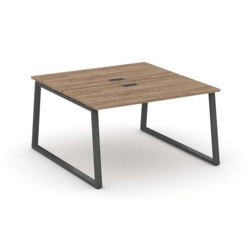 Style Project Рабочая станция 2-х сторон. SN-6T1.DRS-004 Акация Лорка/Металл Антрацит/Заглушка Пласт фото 23