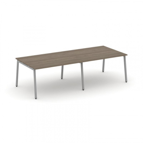 Style Project Стол переговорный SN-4A.SPRG-042.3 Белый/Металл Антрацит 2360*1180*750 фото 4 Style Project Стол переговорный SN-4A.SPRG-042.3 Белый/Металл Антрацит 2360*1180*750 фото 4