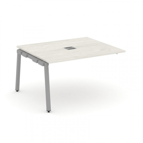 Style Project Проходной наб. элем. перег. стола SN-5A.NSPRG-033 Дуб Табак/Металл Белый 1380*1180*750 фото 12