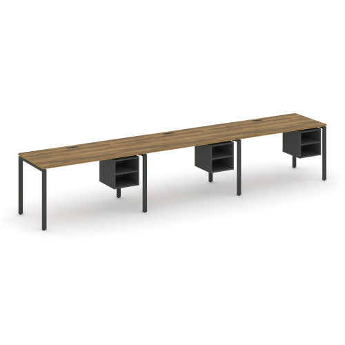 Бенч-система на 3 места с подвесными тумбами Concept CN.ORS-128 Бенч-система на 3 места с подвесными тумбами Concept CN.ORS-128