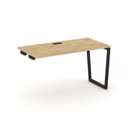 Style Project Стол-приставка к опор. элем. SN-4T2.OPRS-023 Акация Лорка/Металл Антрацит/Заглушка Пла