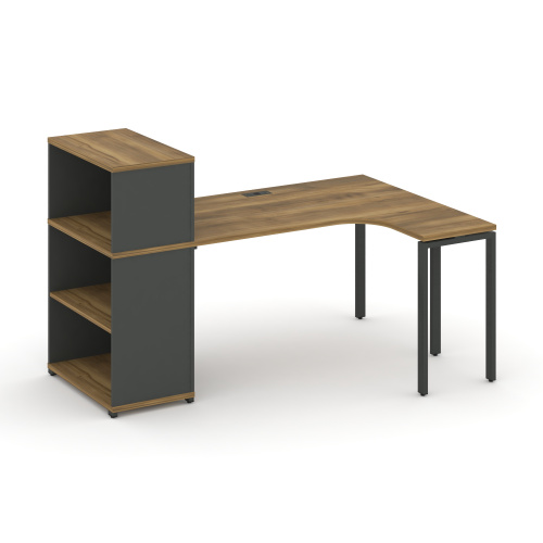 Стол эргономичный с опорным стеллажом Concept CN.SA-206(R) Стол эргономичный с опорным стеллажом Concept CN.SA-206(R)
