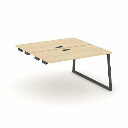 Style Project Стол-приставка к опор. элем. SN-4T1.DPRS-011 Акация Лорка/Металл Антрацит/Заглушка Пла