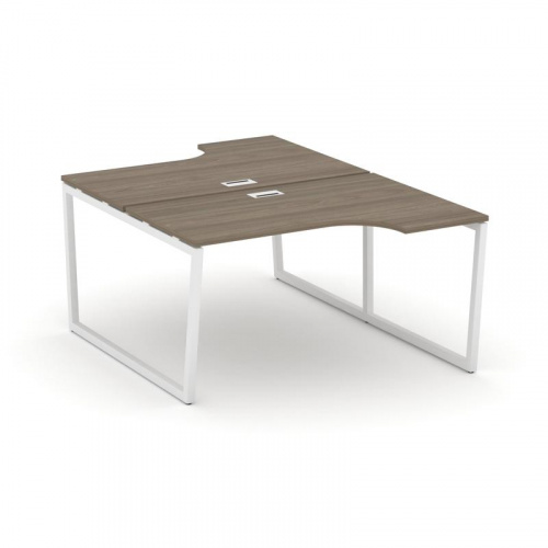 Style Project Рабочая станция эргоном. SN-4T2.DRPA-001 Акация Лорка/Металл Антрацит/Заглушка Пластик фото 14