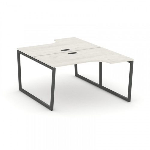 Style Project Рабочая станция эргоном. SN-4T2.DRPA-001 Акация Лорка/Металл Антрацит/Заглушка Пластик фото 24